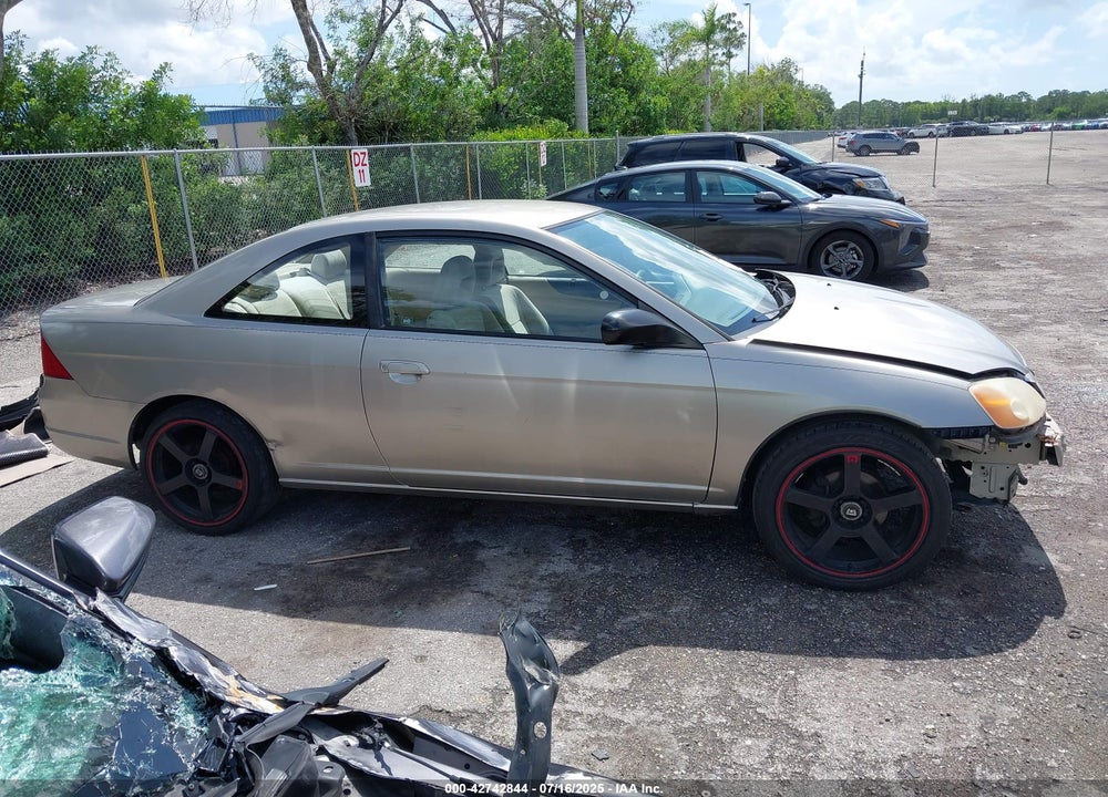 2003 HONDA CIVIC LX VIN: 1HGEM21583L040508