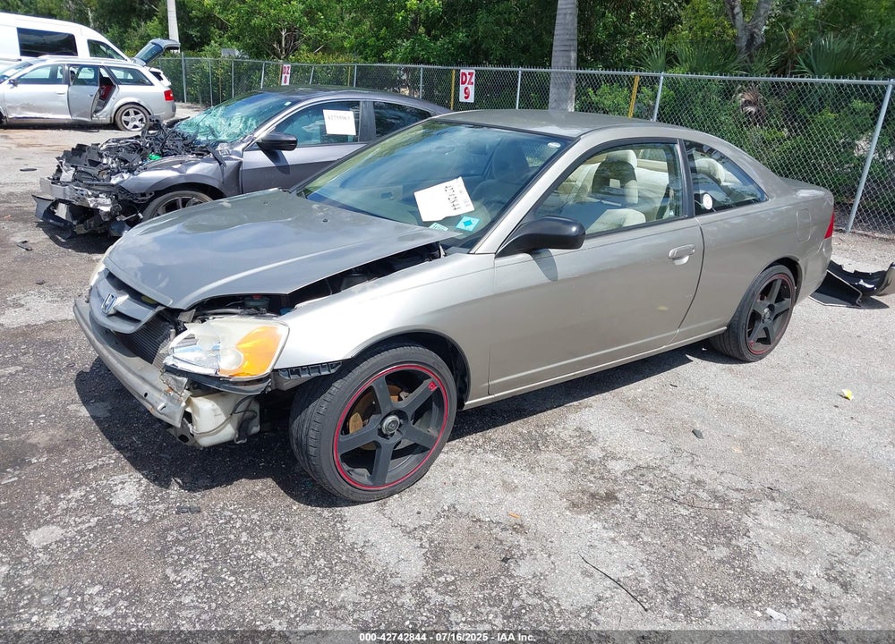 2003 HONDA CIVIC LX VIN: 1HGEM21583L040508