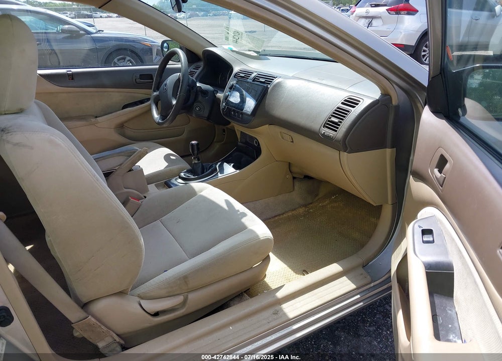 2003 HONDA CIVIC LX VIN: 1HGEM21583L040508