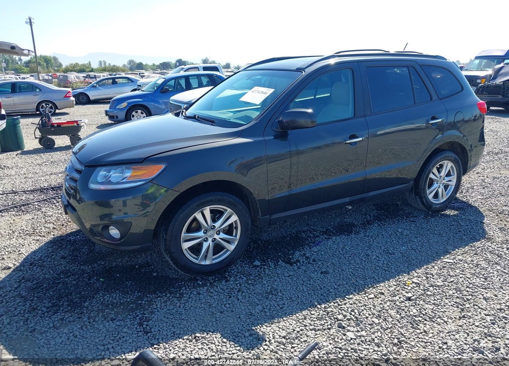 2012 HYUNDAI SANTA FE VIN: 5XYZK4AG9CG127249