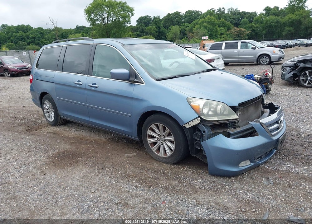 2007 HONDA ODYSSEY TOURING VIN: 5FNRL38807B067641