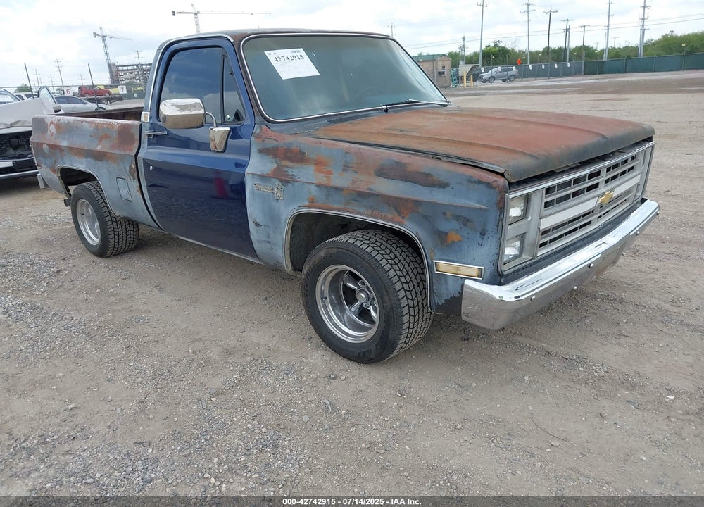 1986 CHEVROLET C10 VIN: 1GCCC14NXGJ115550
