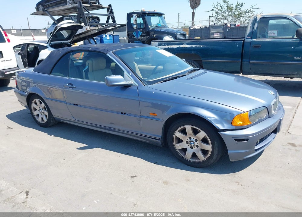 2001 BMW 325CI VIN: WBABS33451JY42070