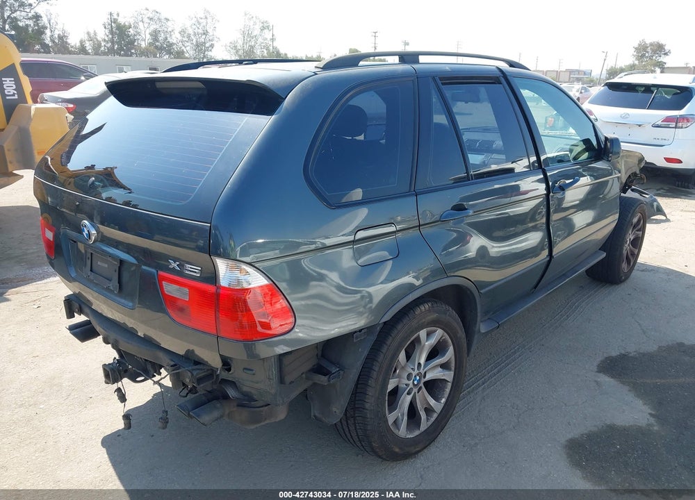 2006 BMW X5 4.4I VIN: 5UXFB53536LV27092