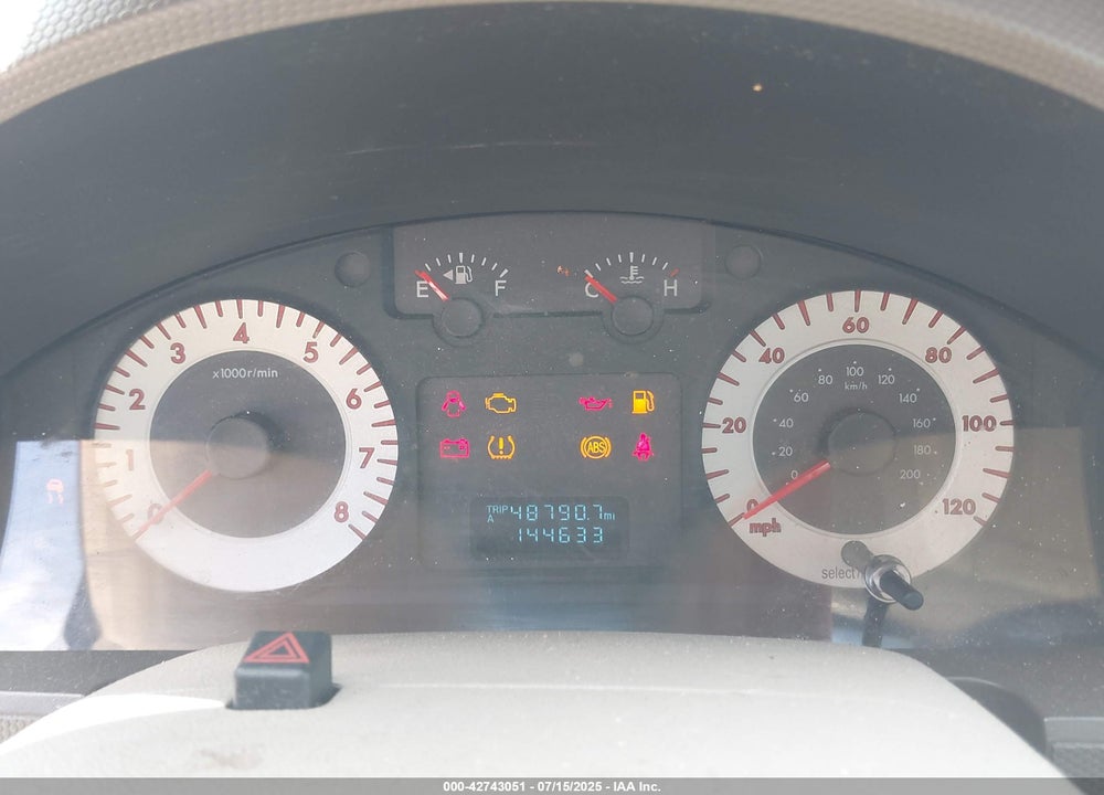 2008 MAZDA TRIBUTE VIN: 4F2CZ92Z58KM29301