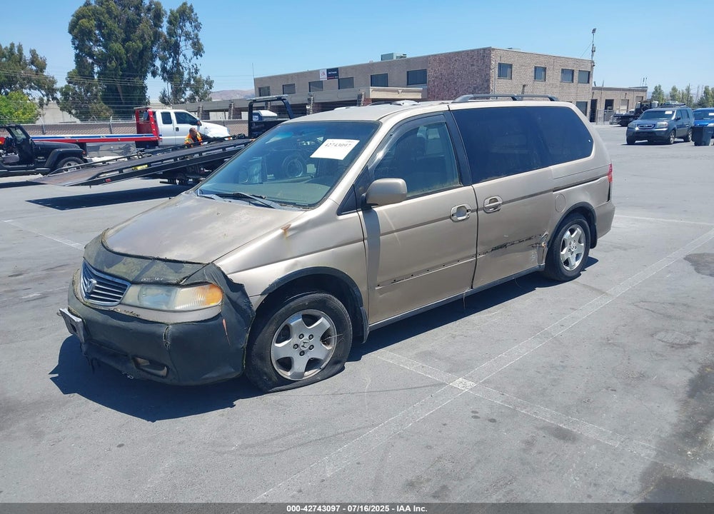 2000 HONDA ODYSSEY EX VIN: 2HKRL1864YH542522
