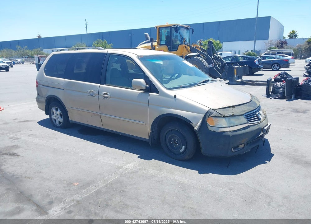2000 HONDA ODYSSEY EX VIN: 2HKRL1864YH542522