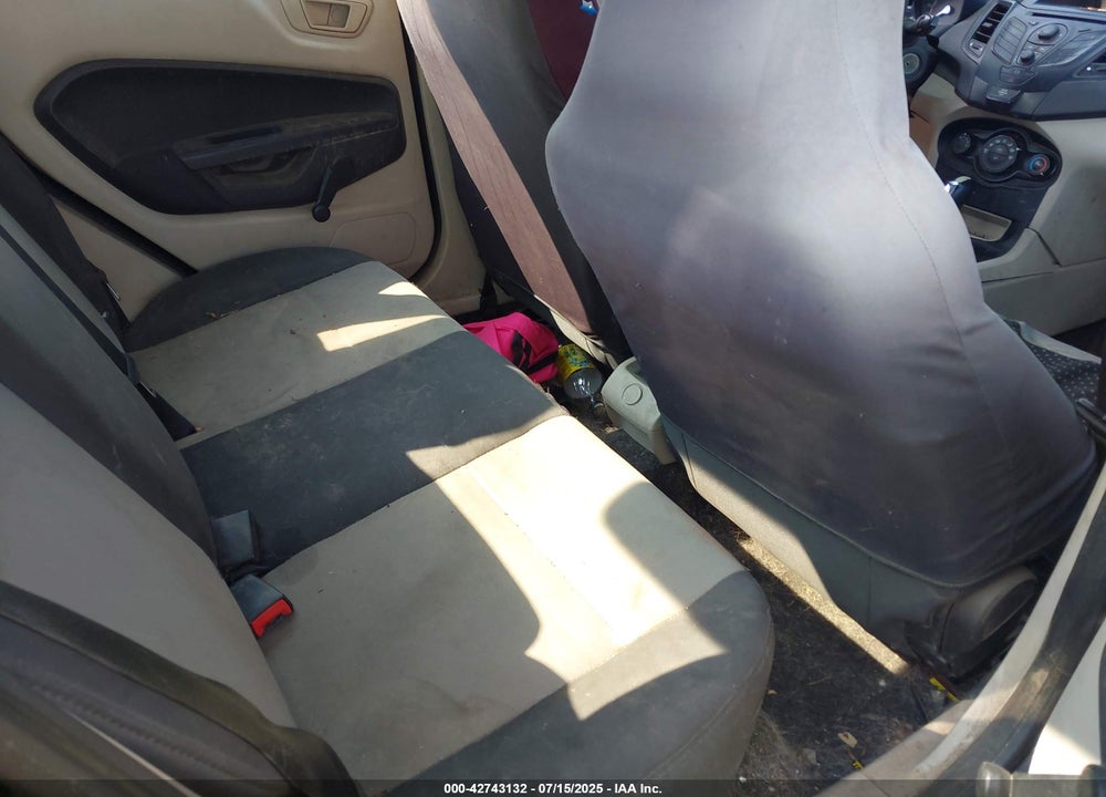 2013 FORD FIESTA VIN: 3FADP4AJ5DM143885