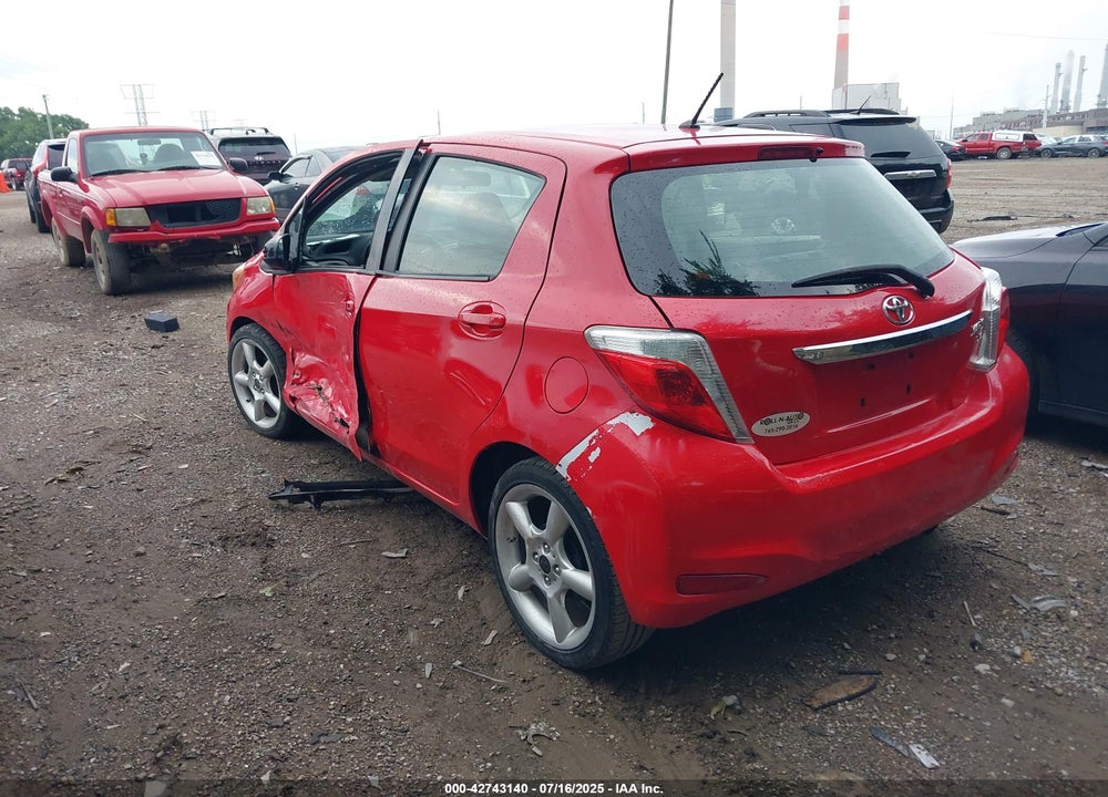 2014 TOYOTA YARIS VIN: JTDKTUD38ED596471