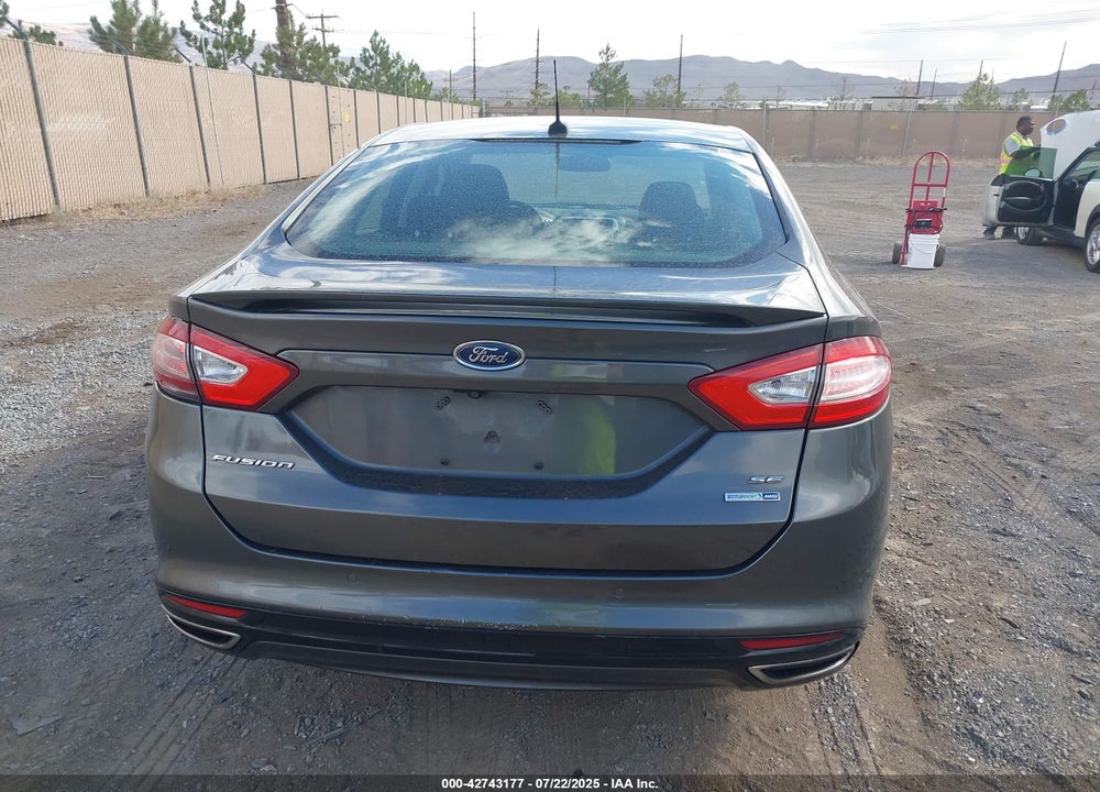 2016 FORD FUSION VIN: 3FA6P0T96GR200252