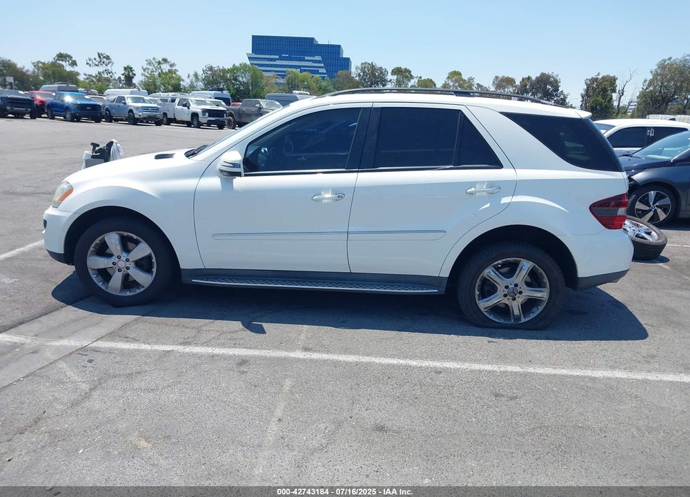 2007 MERCEDES-BENZ M-CLASS VIN: 4JGBB86E77A214567