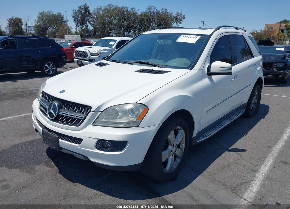 2007 MERCEDES-BENZ M-CLASS VIN: 4JGBB86E77A214567