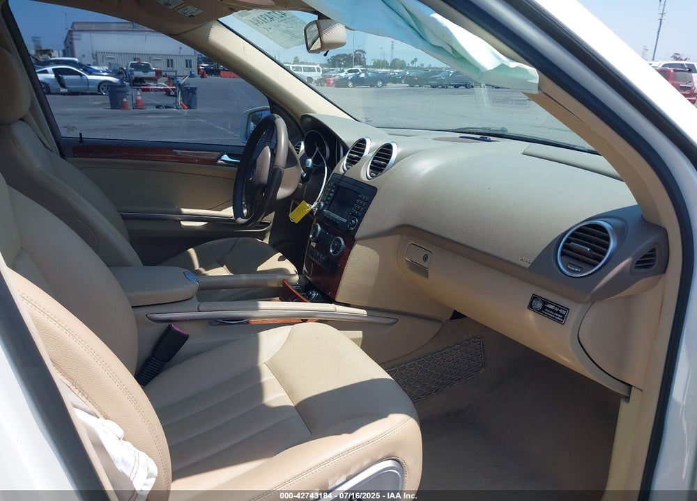 2007 MERCEDES-BENZ M-CLASS VIN: 4JGBB86E77A214567