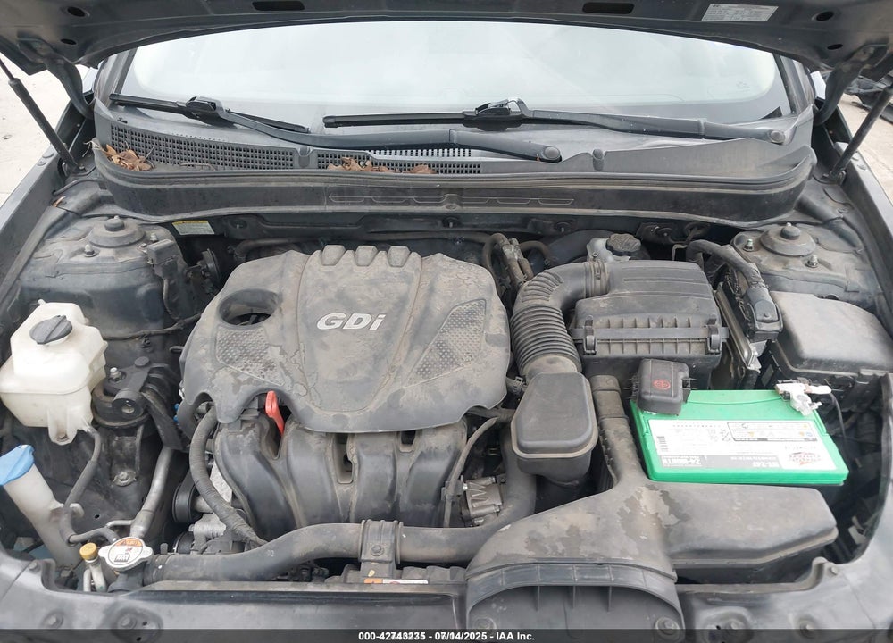 2013 HYUNDAI SONATA GLS VIN: 5NPEB4AC4DH777757
