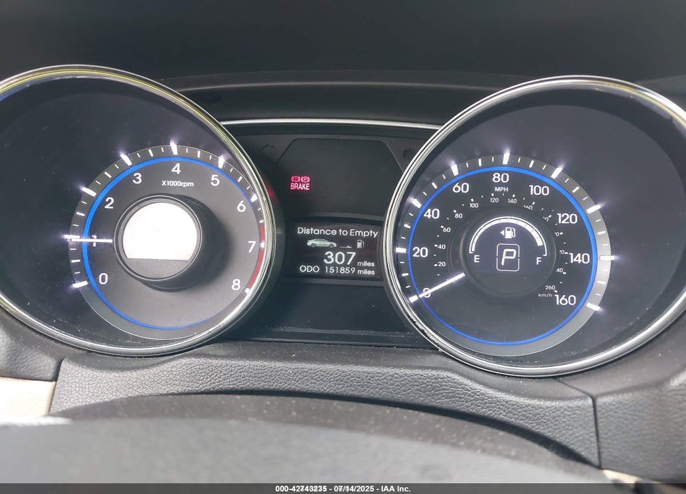 2013 HYUNDAI SONATA GLS VIN: 5NPEB4AC4DH777757