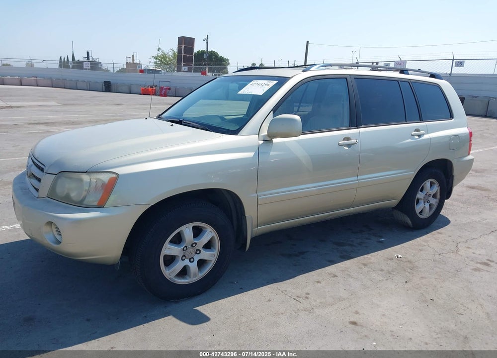 2003 TOYOTA HIGHLANDER V6 VIN: JTEGF21A430106564