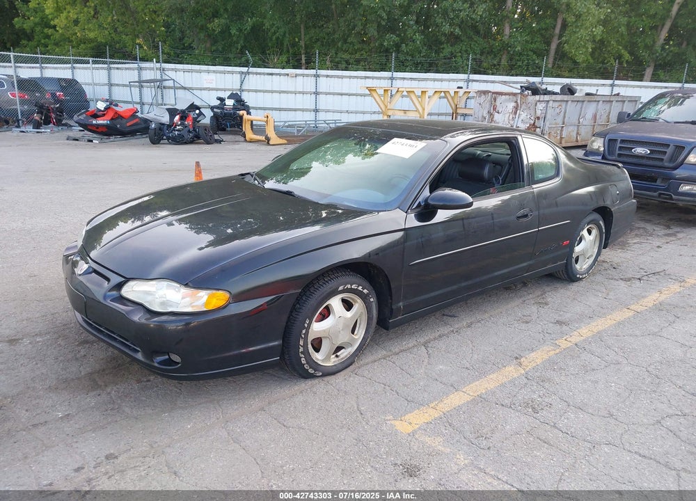 2002 CHEVROLET MONTE CARLO SS VIN: 2G1WX15K729378663