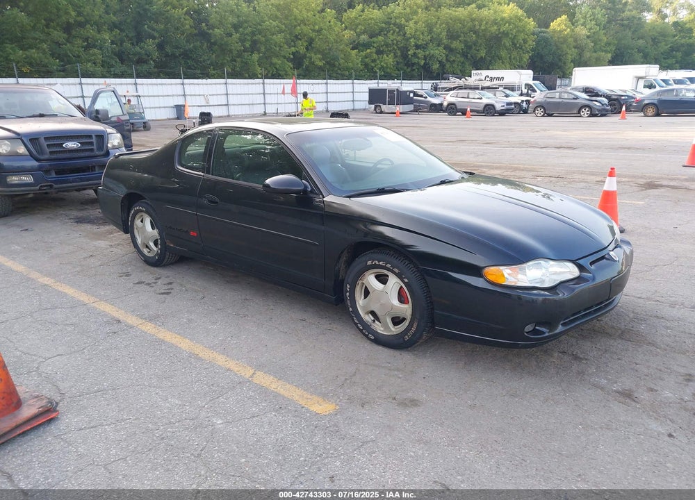 2002 CHEVROLET MONTE CARLO SS VIN: 2G1WX15K729378663