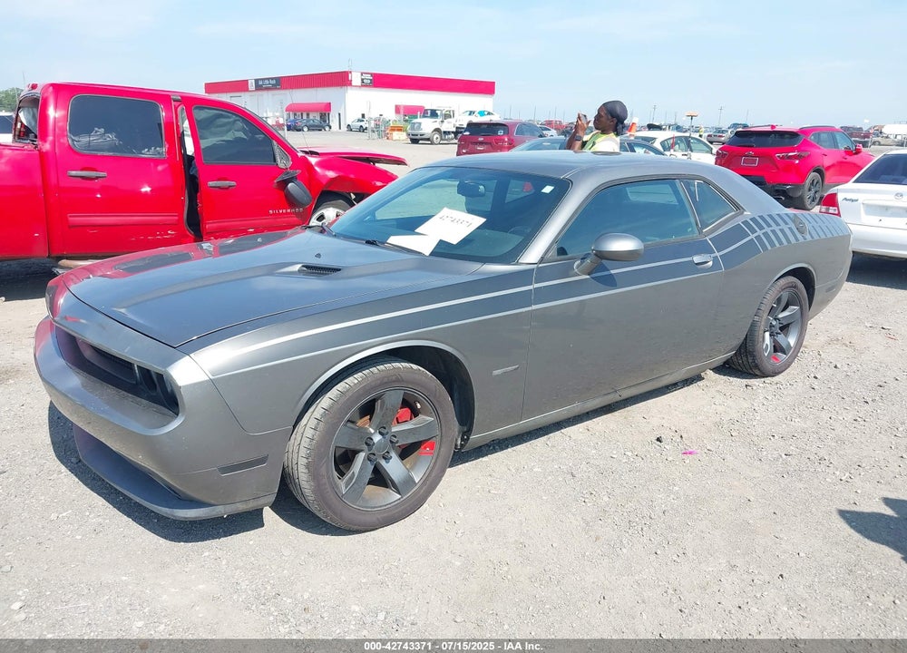 2012 DODGE CHALLENGER VIN: 2C3CDYAG6CH262198