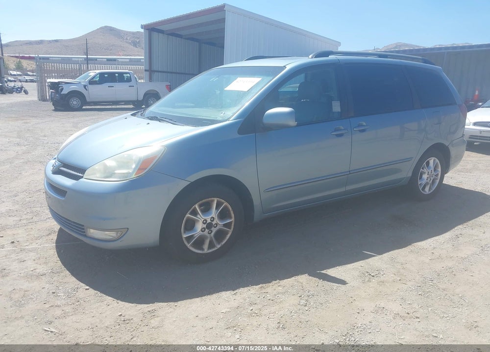 2005 TOYOTA SIENNA XLE VIN: 5TDZA22C45S287855
