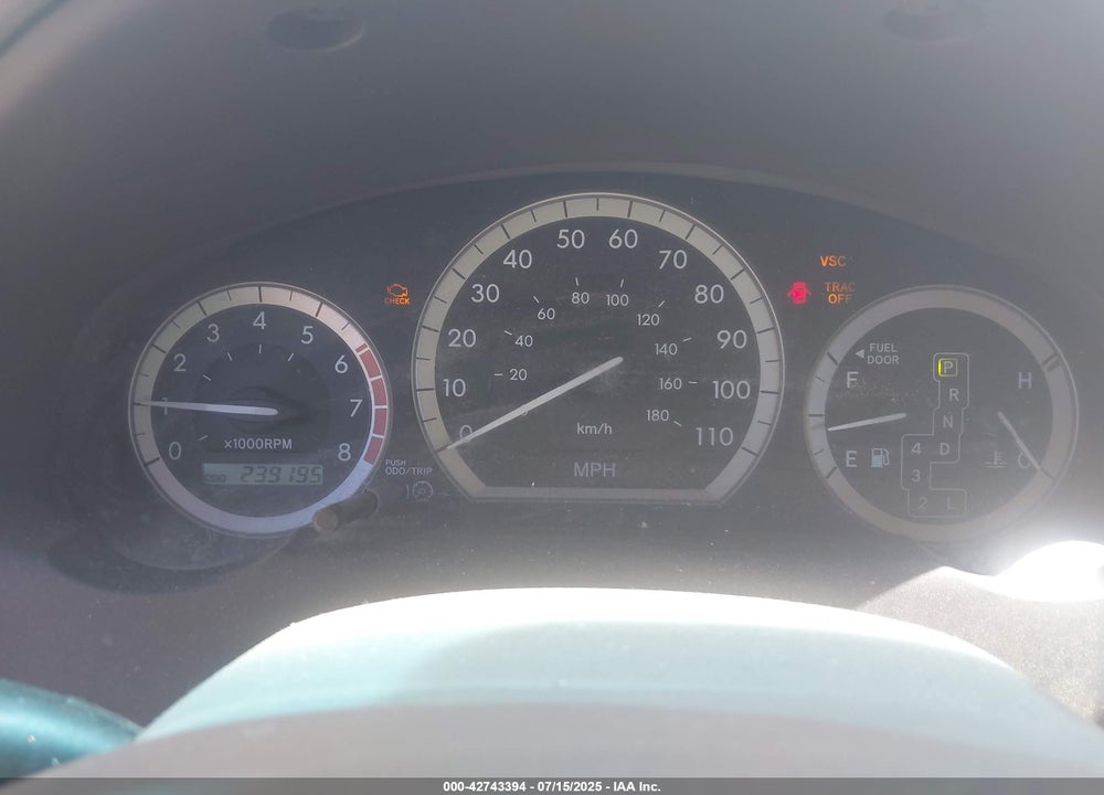 2005 TOYOTA SIENNA XLE VIN: 5TDZA22C45S287855