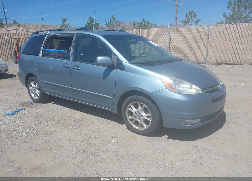 2005 TOYOTA SIENNA XLE VIN: 5TDZA22C45S287855