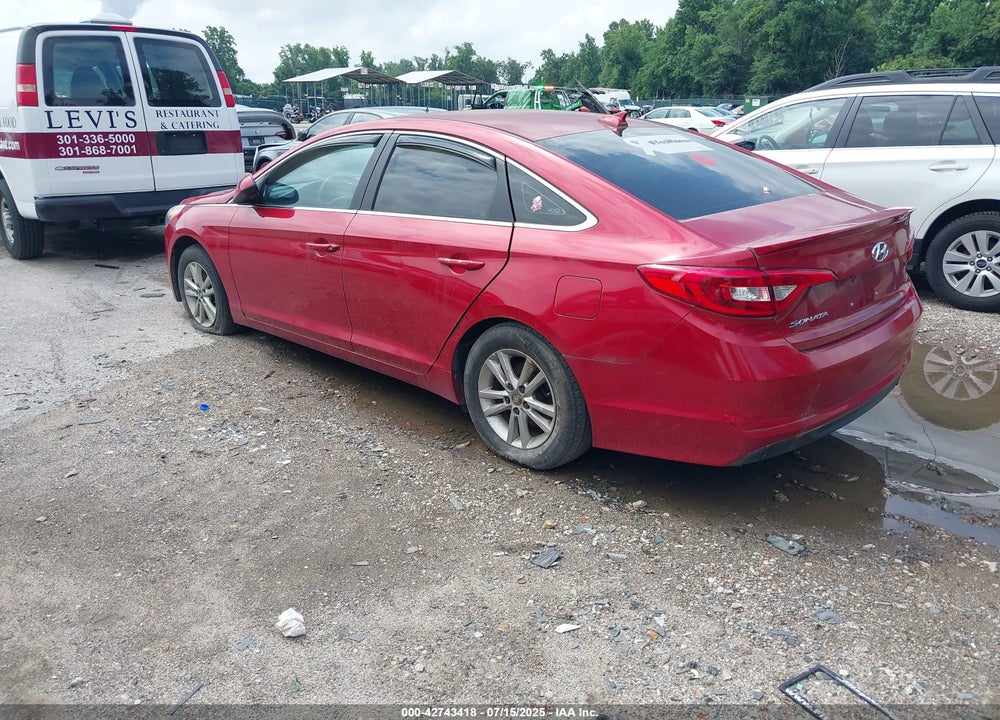 2017 HYUNDAI SONATA VIN: 5NPE24AF9HH491497