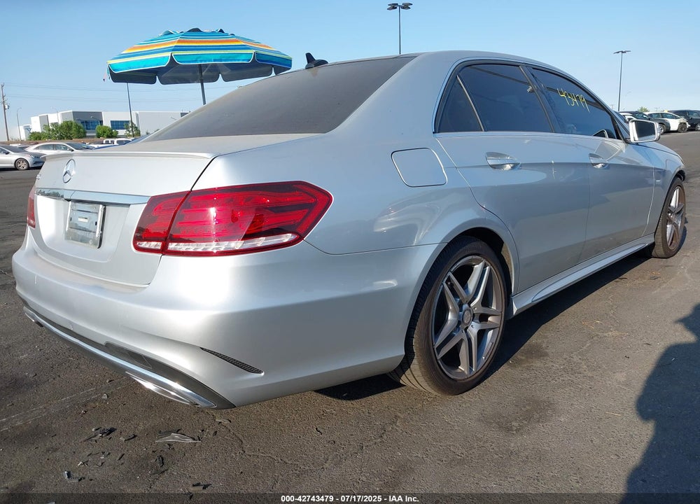 2014 MERCEDES-BENZ E-CLASS VIN: WDDHF5KB0EA998283
