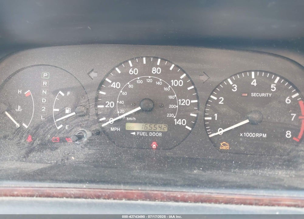 2001 TOYOTA CAMRY XLE V6 VIN: 4T1BF28K11U965240