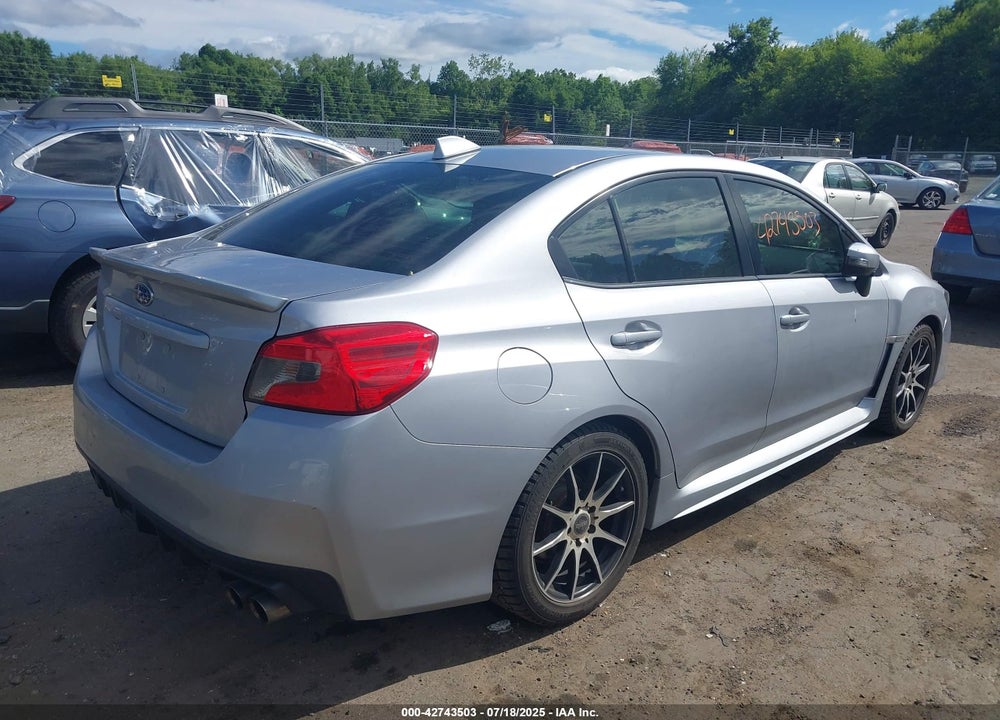 2016 SUBARU WRX VIN: JF1VA1L60G9811026