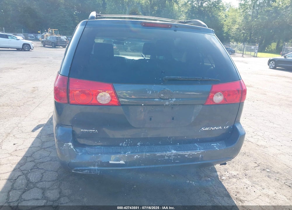 2009 TOYOTA SIENNA LE VIN: 5TDZK23C59S264280