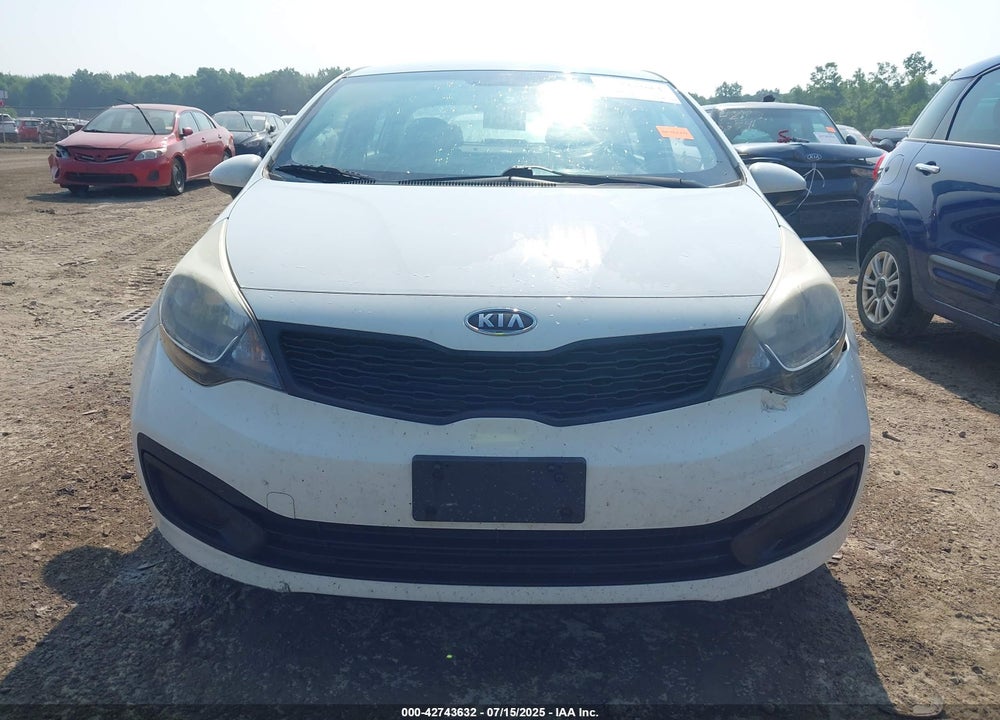 2013 KIA RIO VIN: KNADM4A31D6107113
