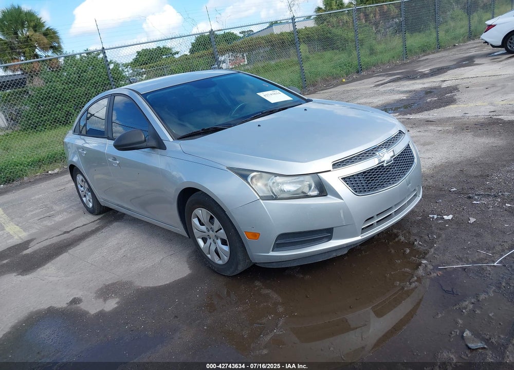 2013 CHEVROLET CRUZE VIN: 1G1PA5SH2D7219334