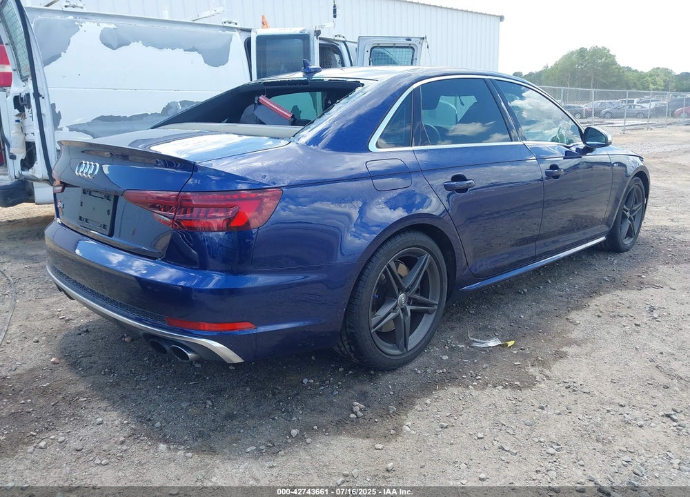 2018 AUDI S4 VIN: WAUC4AF42JA075888