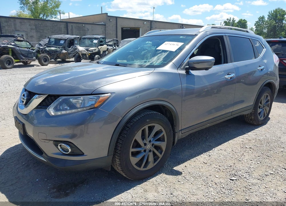 2016 NISSAN ROGUE VIN: KNMAT2MVXGP677118