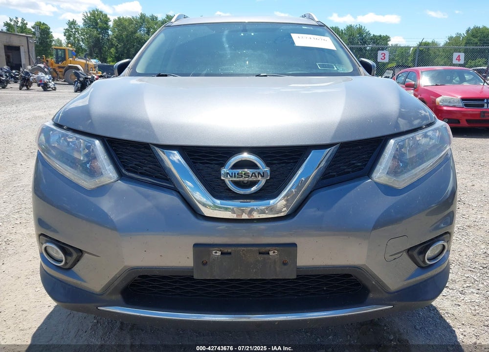 2016 NISSAN ROGUE VIN: KNMAT2MVXGP677118