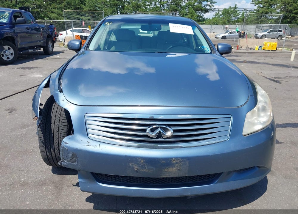 2008 INFINITI G35X VIN: JNKBV61FX8M262711