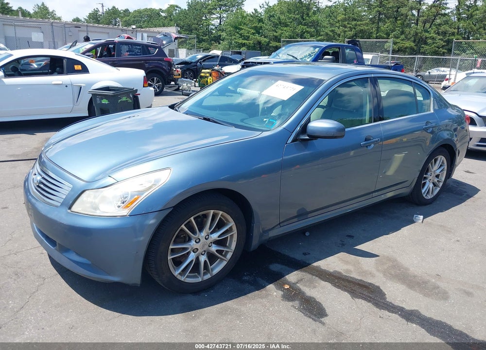 2008 INFINITI G35X VIN: JNKBV61FX8M262711