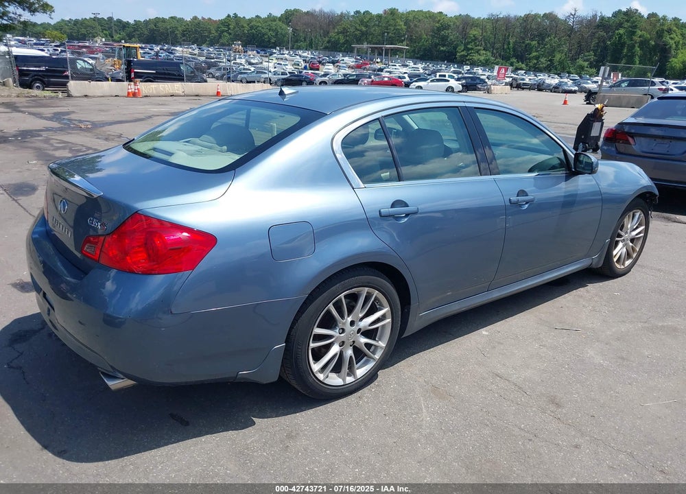 2008 INFINITI G35X VIN: JNKBV61FX8M262711