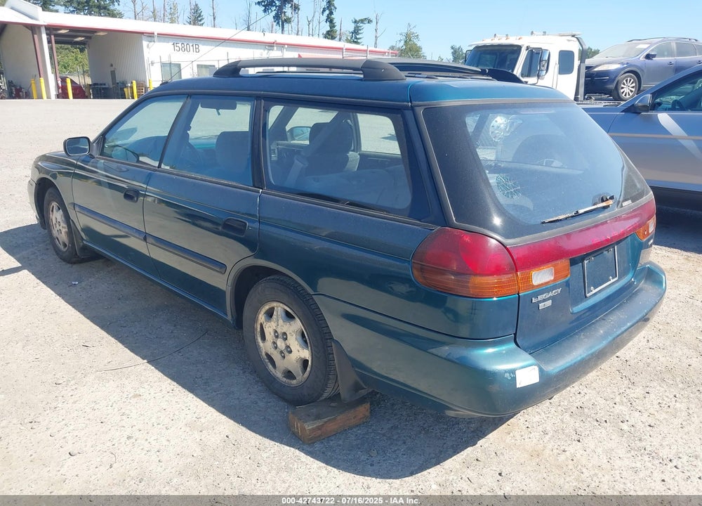 1998 SUBARU LEGACY L/RIGHT HAND POSTAL DRIVE VIN: 4S3BK4350W7311686