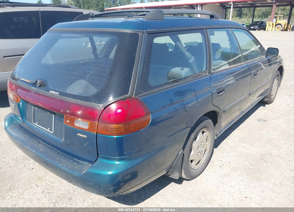 1998 SUBARU LEGACY L/RIGHT HAND POSTAL DRIVE VIN: 4S3BK4350W7311686