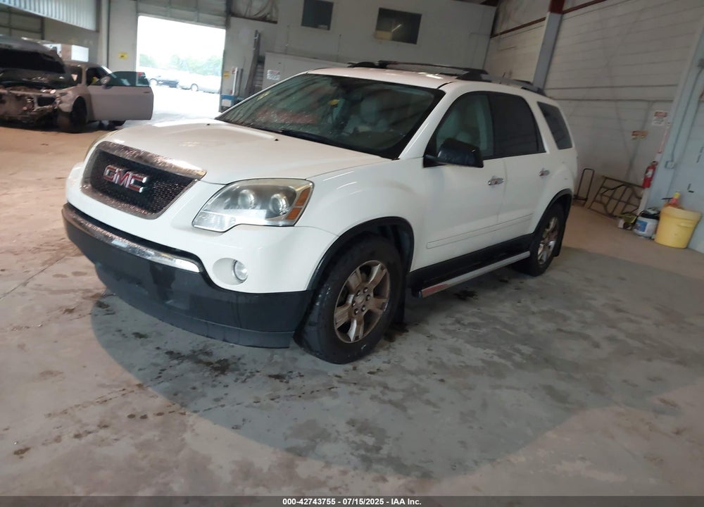 2012 GMC ACADIA SLE VIN: 1GKKRPED1CJ365275