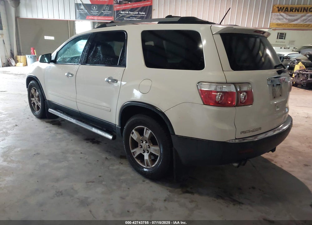 2012 GMC ACADIA SLE VIN: 1GKKRPED1CJ365275