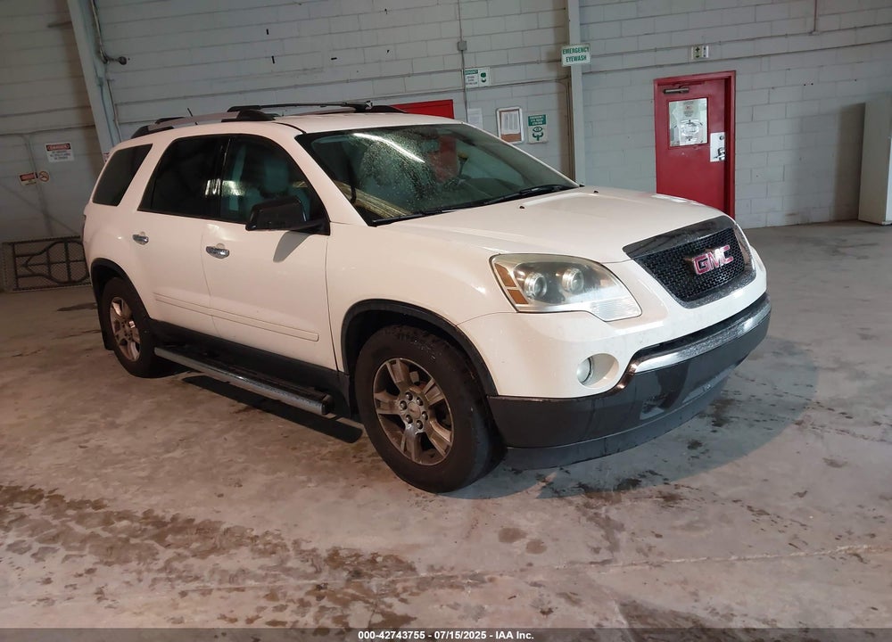 2012 GMC ACADIA SLE VIN: 1GKKRPED1CJ365275
