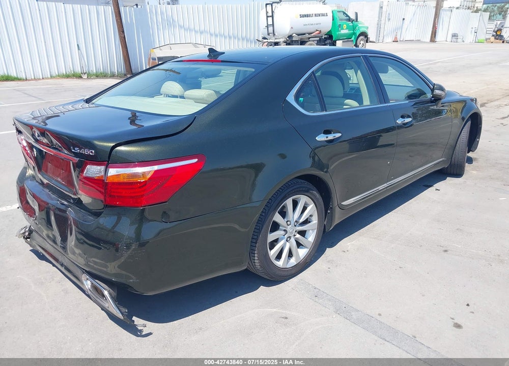 2010 LEXUS LS 460 VIN: JTHBL5EF5A5092493