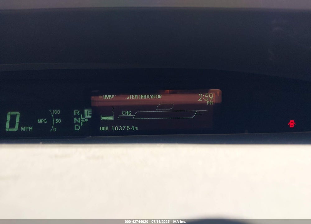 2010 TOYOTA PRIUS VIN: JTDKN3DU6A0016200
