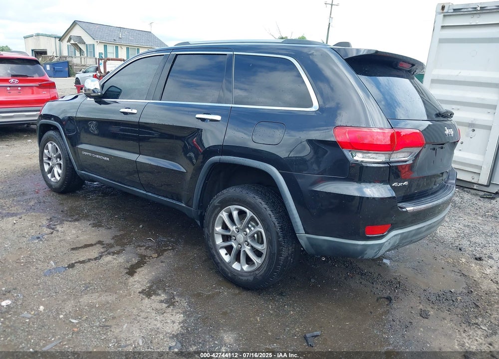 2016 JEEP GRAND CHEROKEE VIN: 1C4RJFBG9GC409138