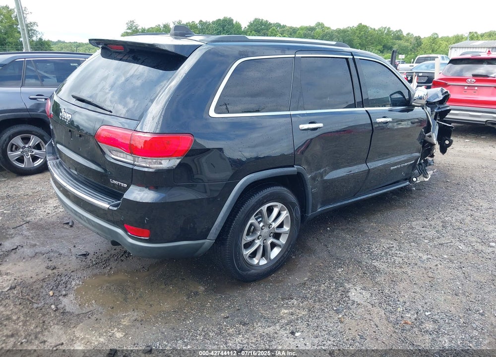 2016 JEEP GRAND CHEROKEE VIN: 1C4RJFBG9GC409138