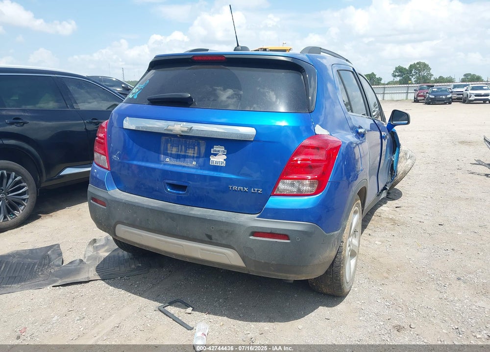 2015 CHEVROLET TRAX VIN: KL7CJNSB9FB056874