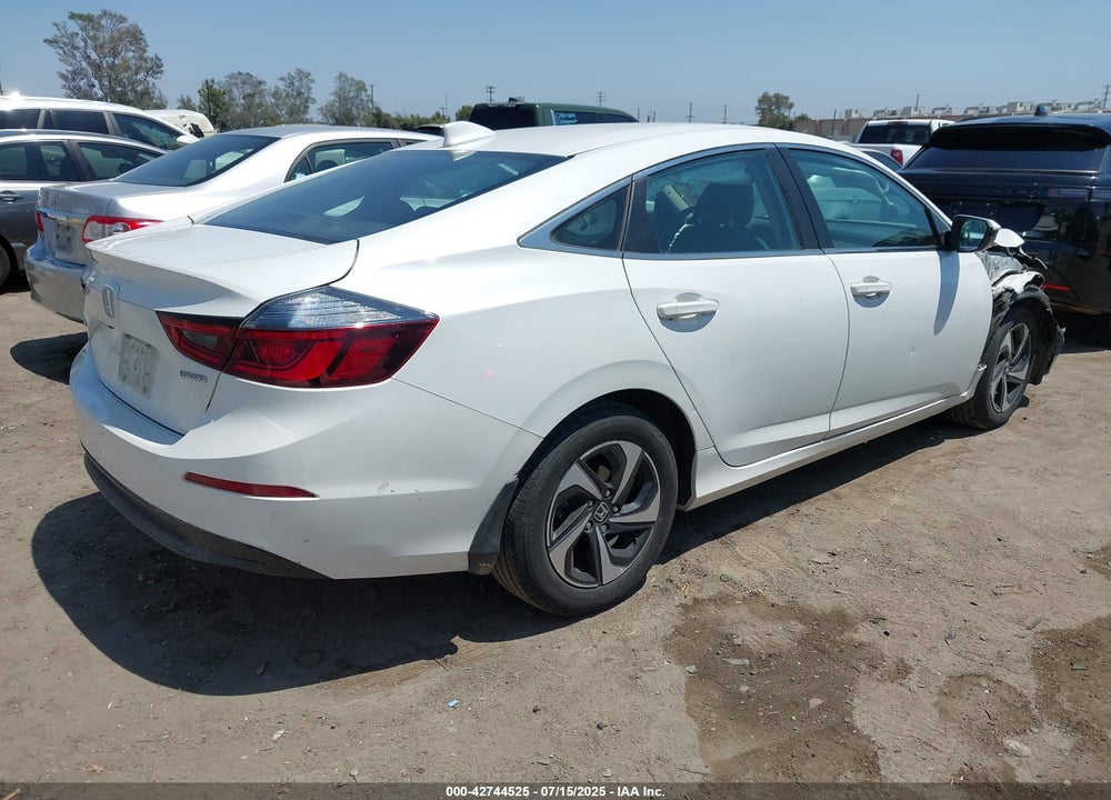 2022 HONDA INSIGHT VIN: 19XZE4F5XNE008768